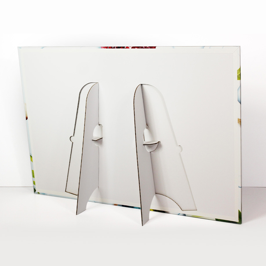 PLV panneau CHAMROUSSE - Présentoir PLV carton - prototype remboursé