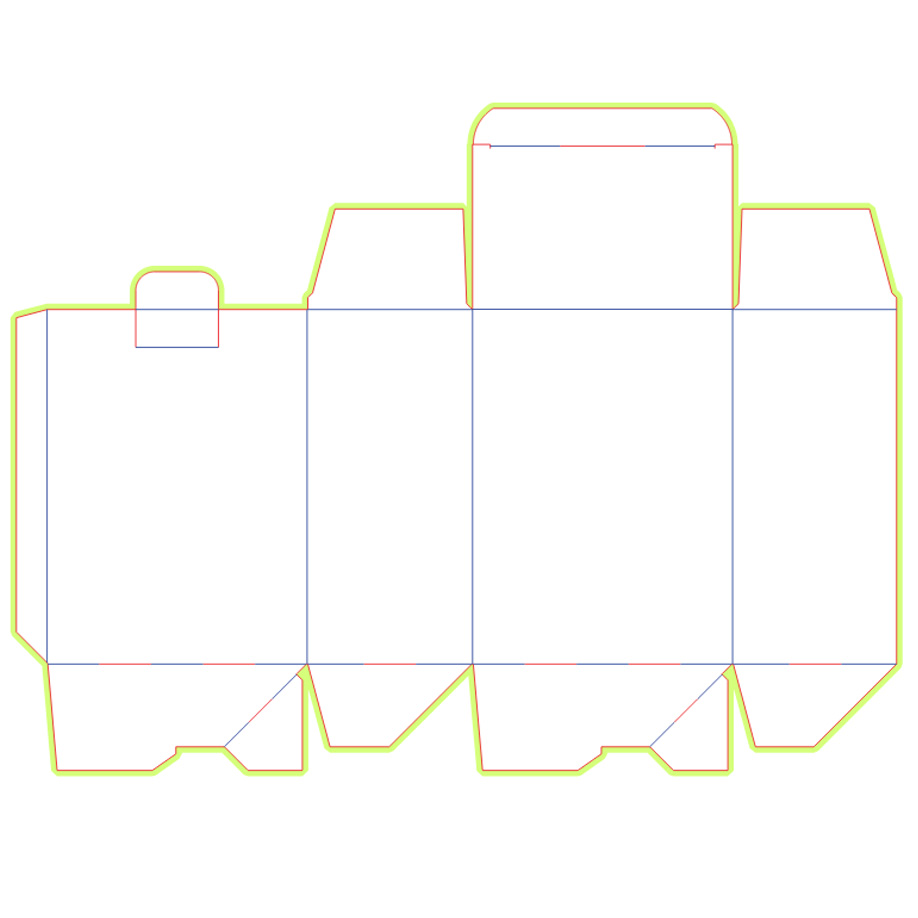 Boîte carton (A6020) à fond auto - Emballage produit - prototype remboursé