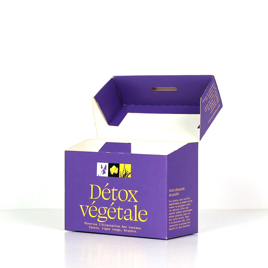 Boîte premium 20 dosettes café - Emballages café et thé - impression personnalisée