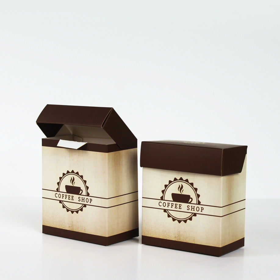 Boîte premium 20 dosettes café - Emballages café et thé - packaging en ligne