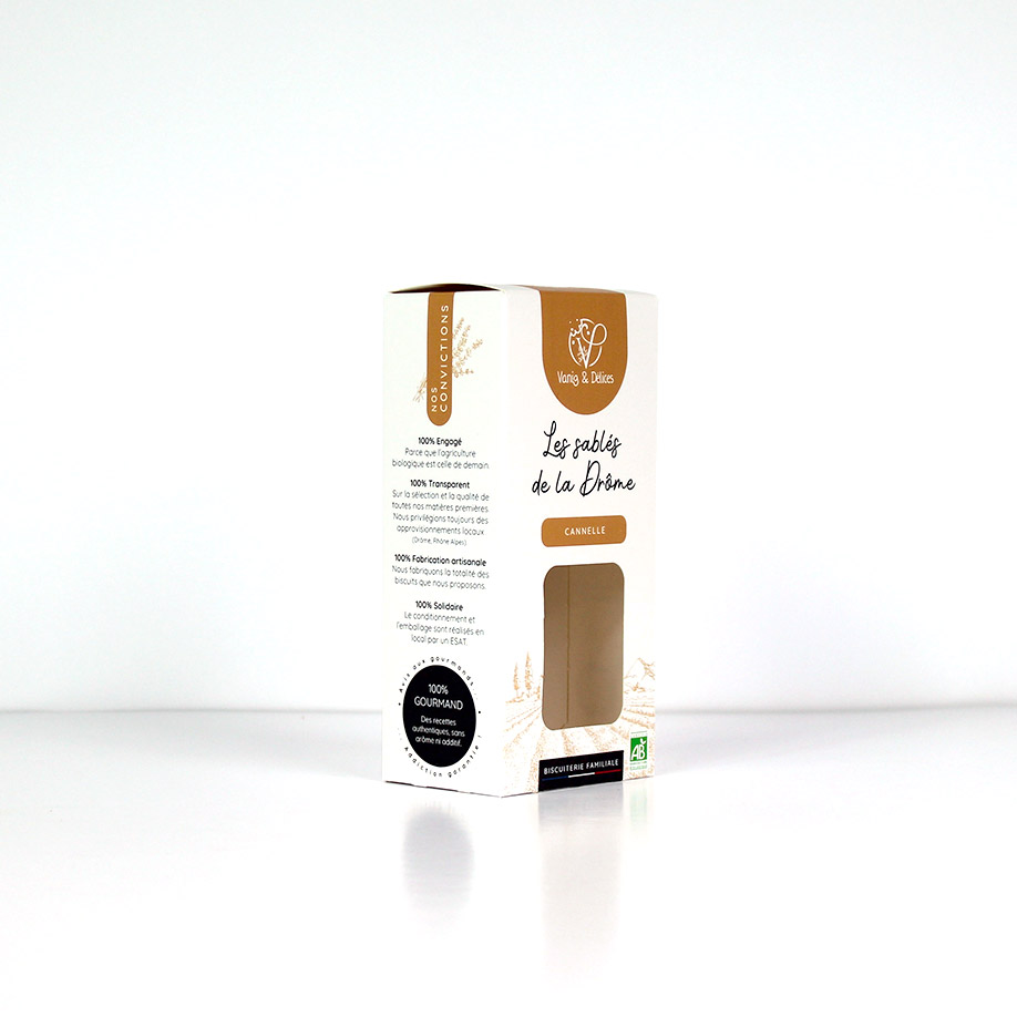 Boîte carton (A6020) à fond auto - Emballage produit - engagement écologique