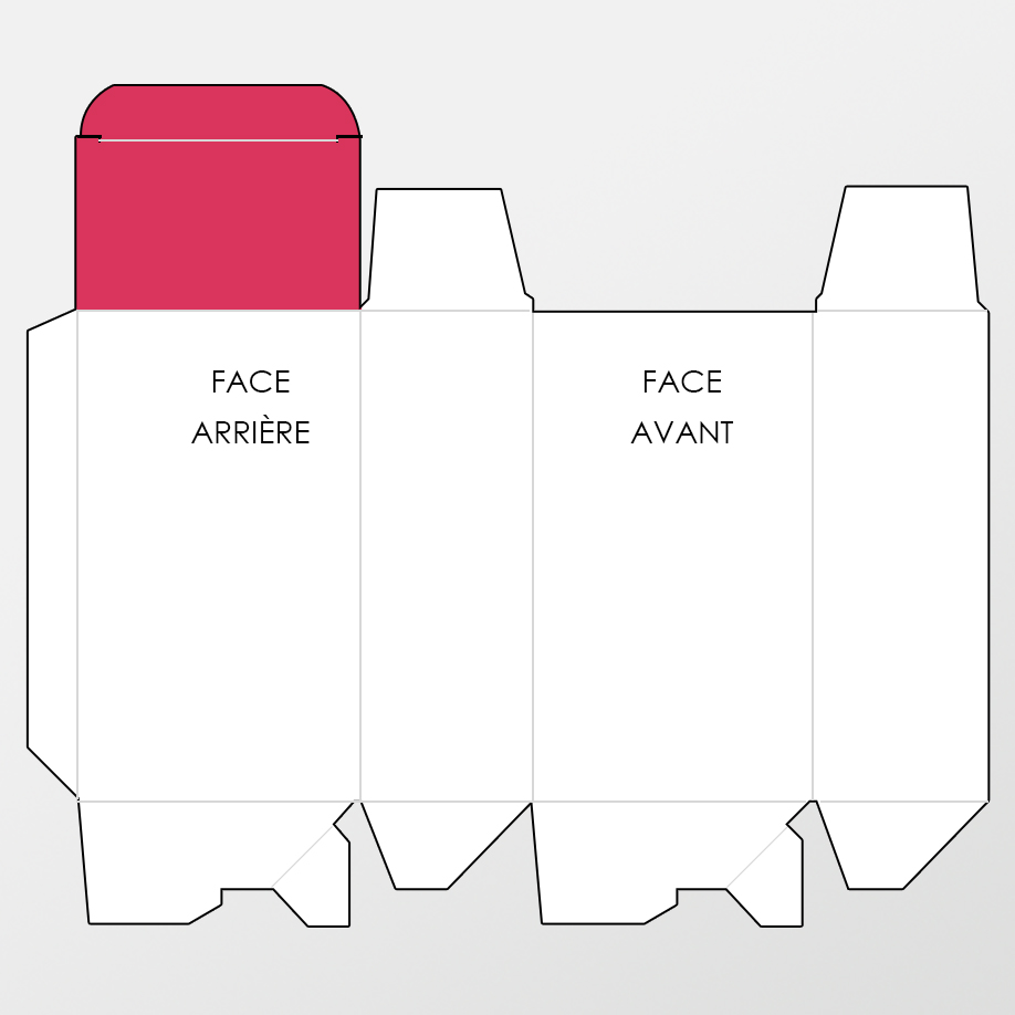 Boîte carton (A6021) à fond automatique - Emballage produit - impression au meilleur prix