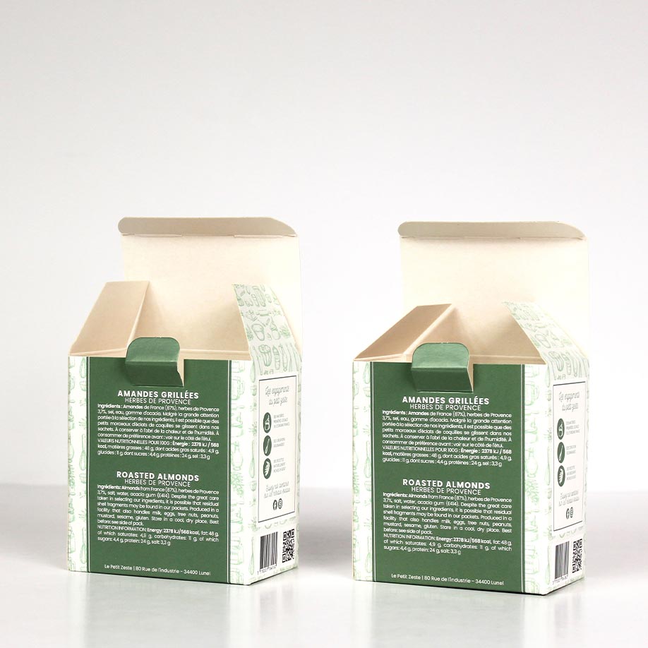 Boîte carton (A6020) à fond auto à verrou - Emballage produit - livraison gratuite