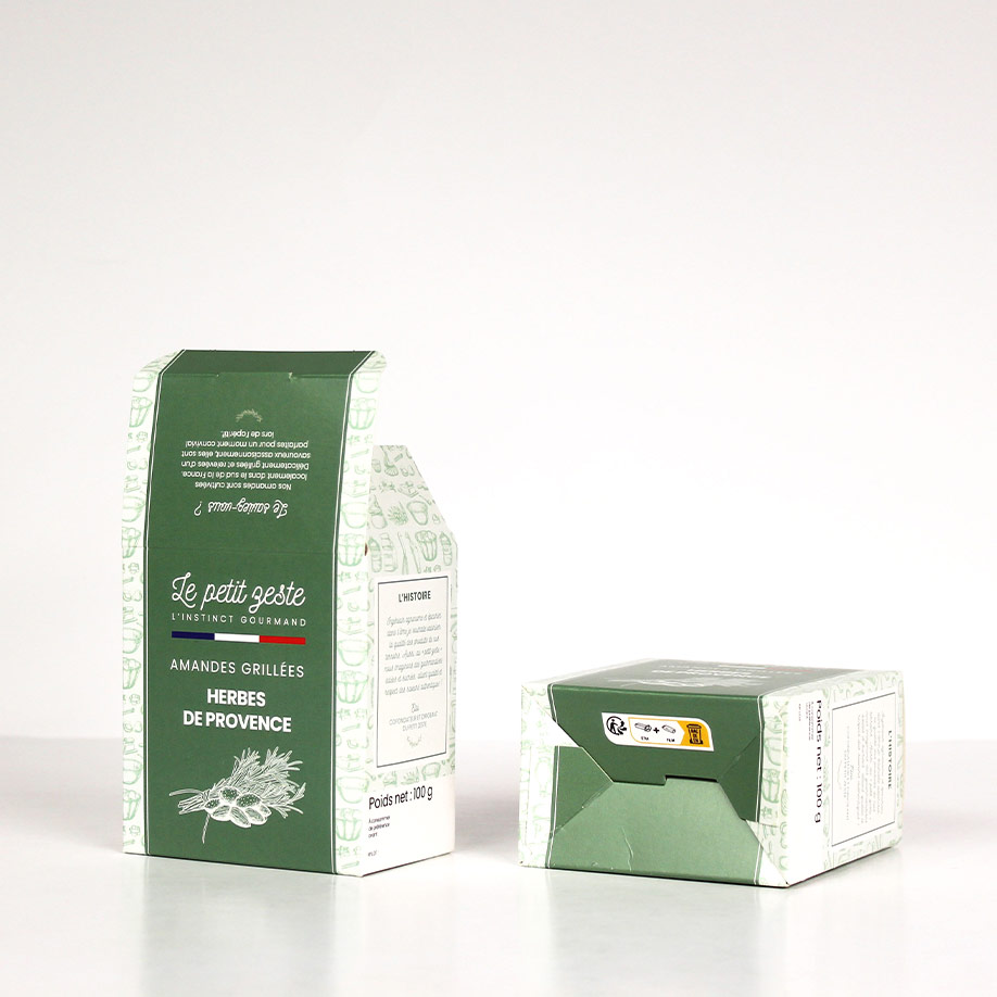 Boîte carton (A6020) à fond auto à verrou - Emballage produit - impression au meilleur prix