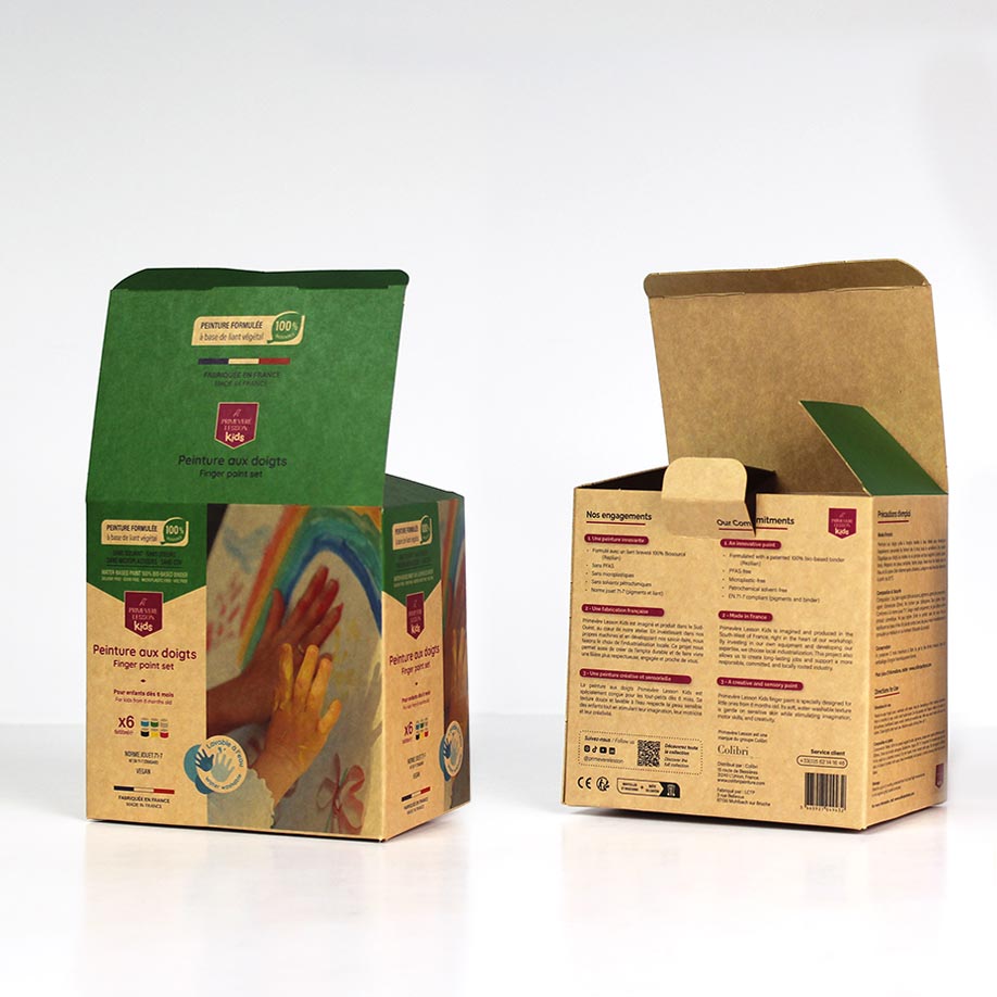 Boîte carton fond semi-auto (A5520) avec verrou - Emballage produit - livraison gratuite