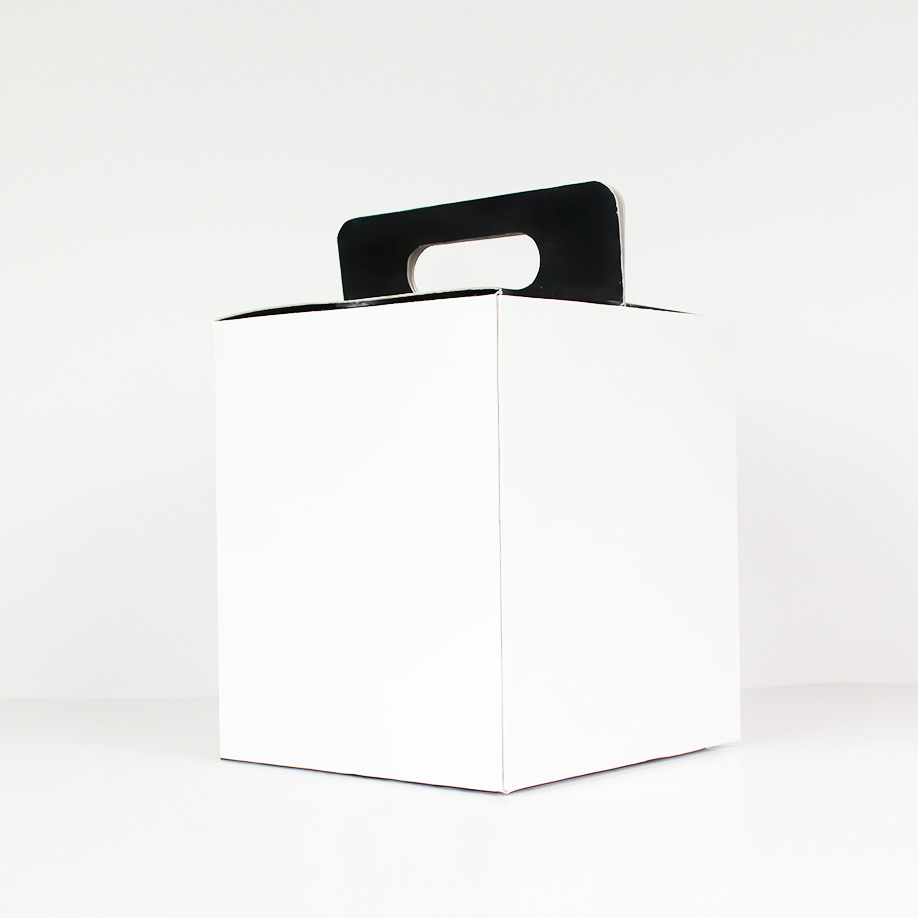 Boite poignée (F1033) à fond semi-auto - Emballage produit - impression au meilleur prix