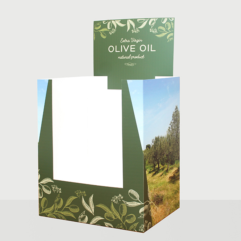 PLV box palette MONT-BLANC - Présentoir PLV carton - livraison gratuite