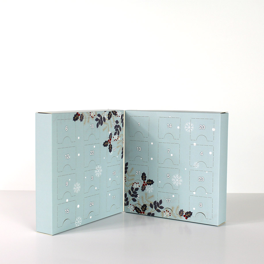 Calendrier de l'Avent Livre - Packaging de noël - prototype remboursé