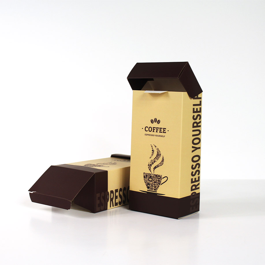 Coffret carton café et thé en vrac - Emballages café et thé - impression au meilleur prix