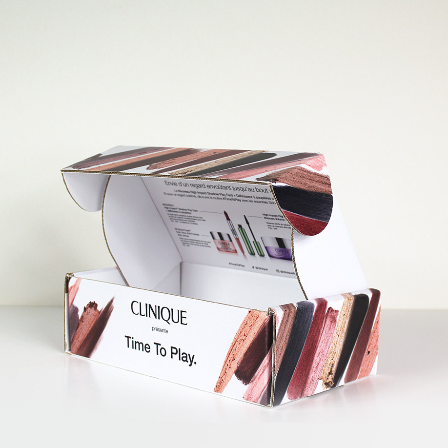 Coffret à oreilles sur-mesure en cannelure - Emballage d'expédition - livraison gratuite