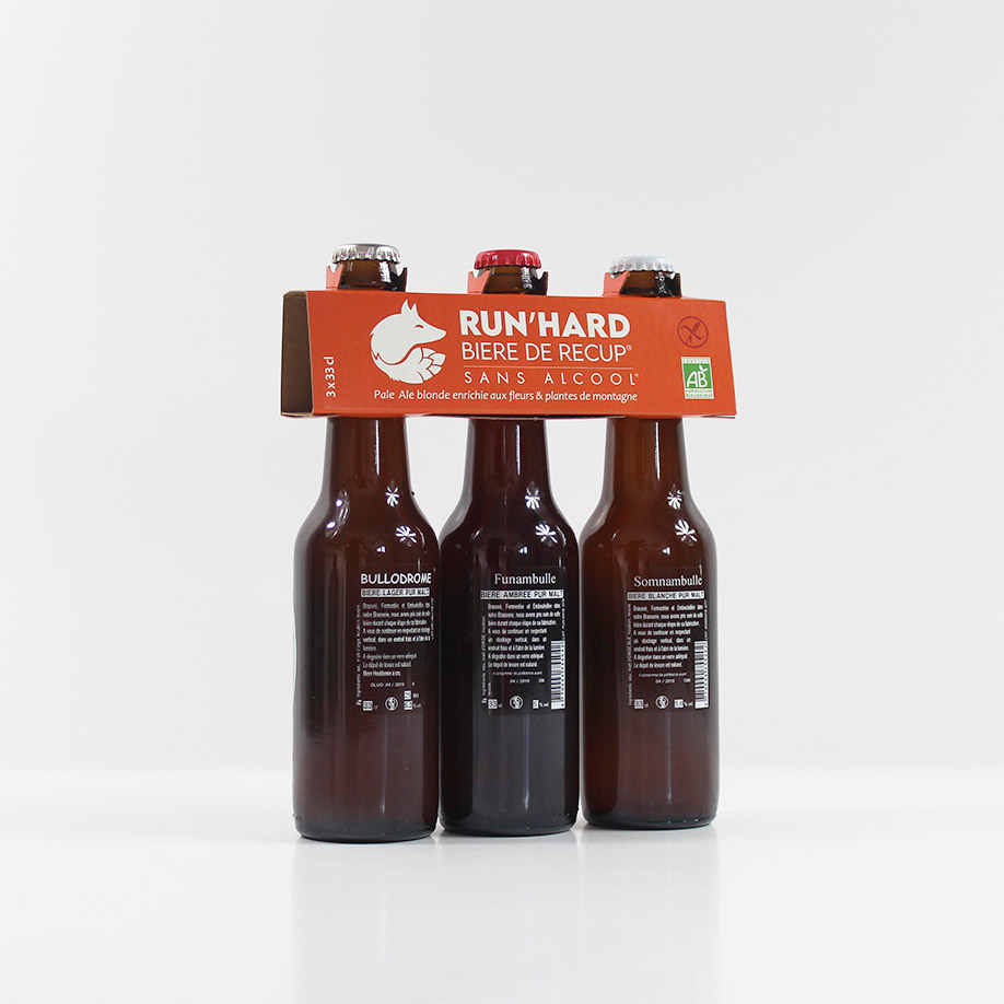 Collerette 3 bières - Emballages Bières - délais rapides