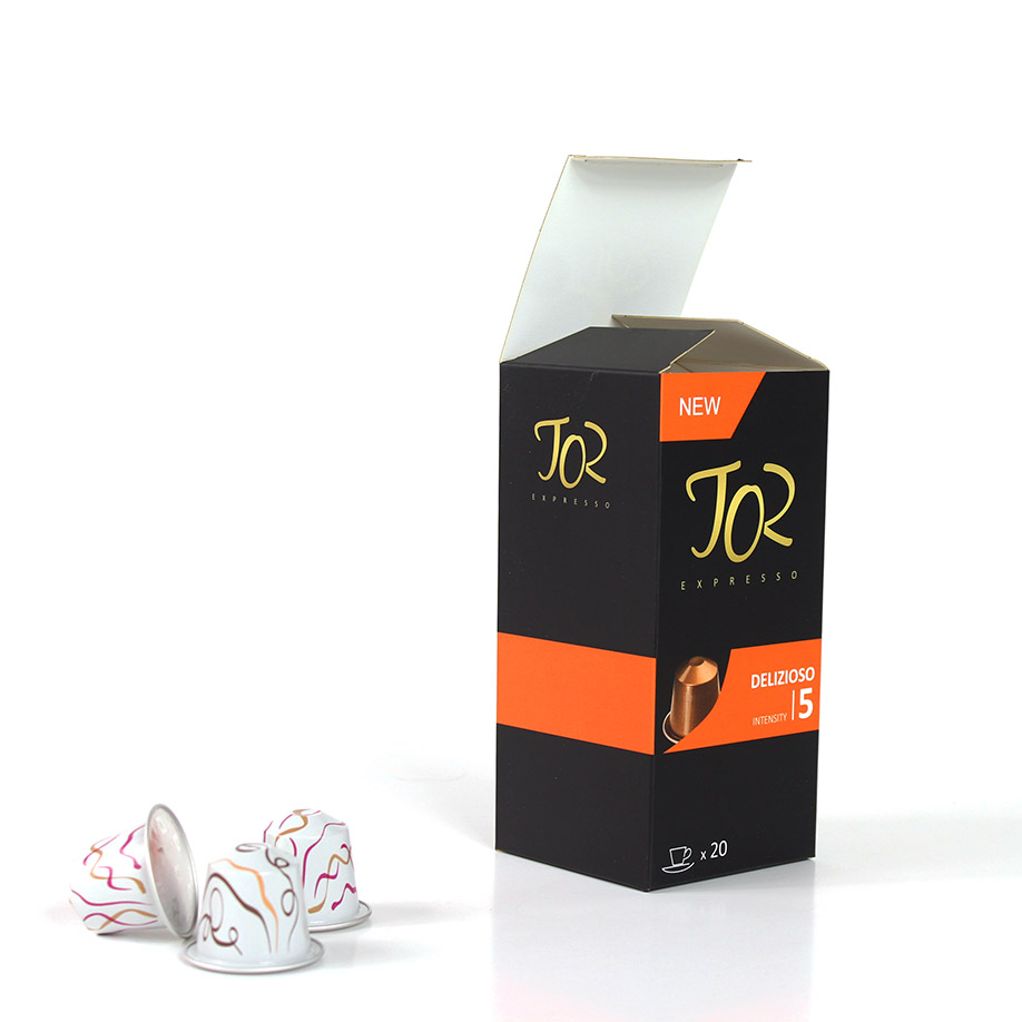 Boîte 20 dosettes café - Emballages café et thé - délais rapides