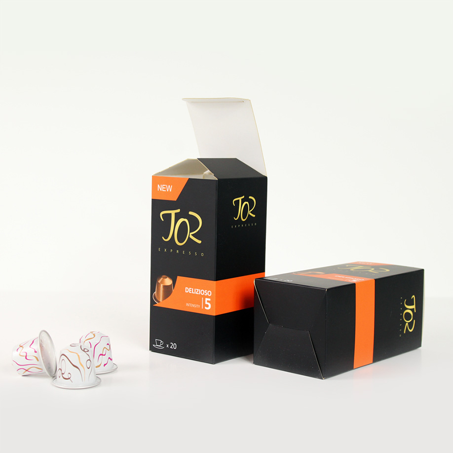 Boîte 20 dosettes café - Emballages café et thé - livraison gratuite