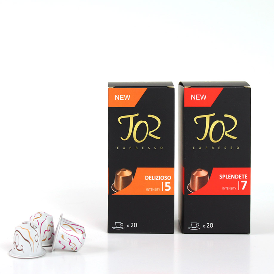 Boîte 20 dosettes café - Emballages café et thé - engagement écologique