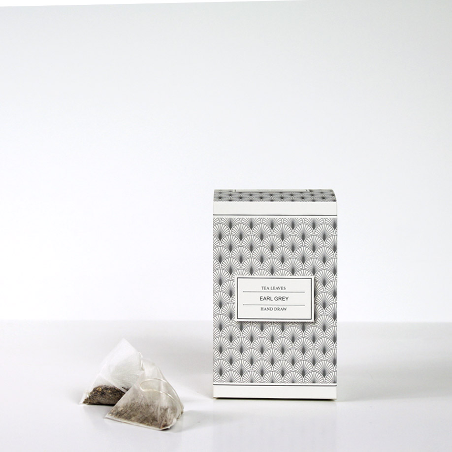 Boîte carton 20 mousselines the - Emballages café et thé - fabrication française