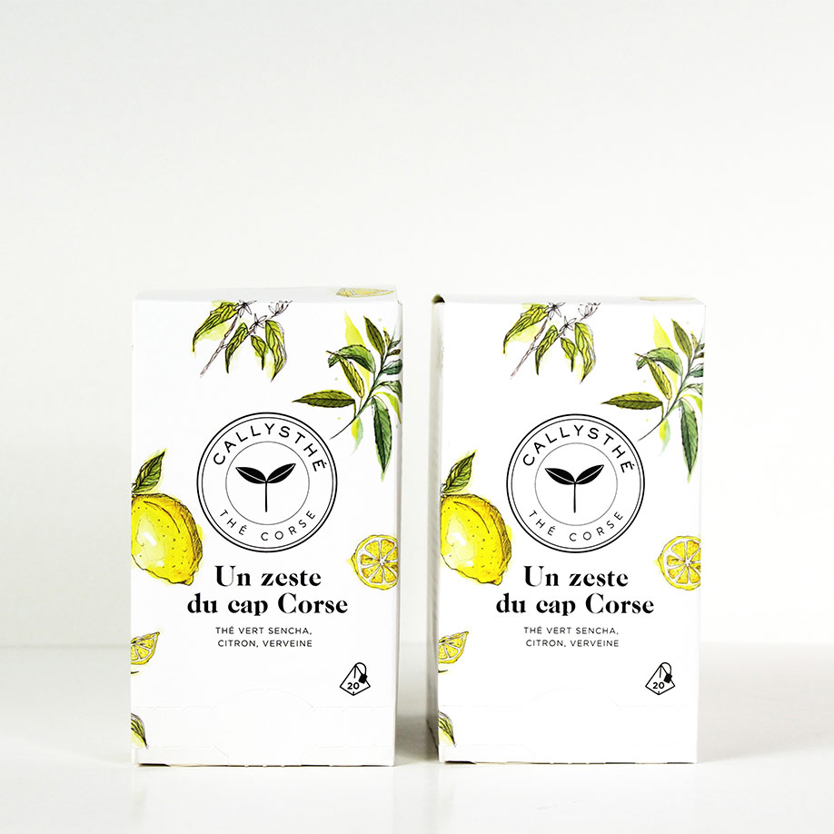 Boîte carton 20 mousselines the - Emballages café et thé - impression au meilleur prix