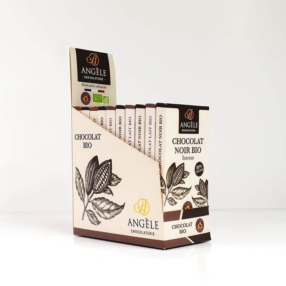 PAV 10 étuis tablettes chocolat - Emballages chocolat - packaging en ligne