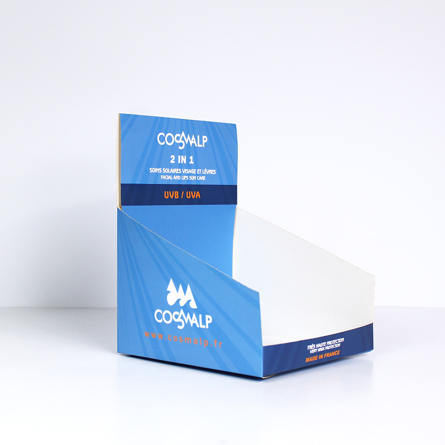 PAV - présentoir prêt à vendre sur-mesure - Emballage produit - délais rapides