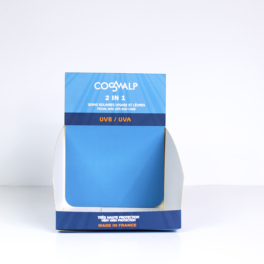 PAV - présentoir prêt à vendre sur-mesure - Emballage produit - livraison gratuite