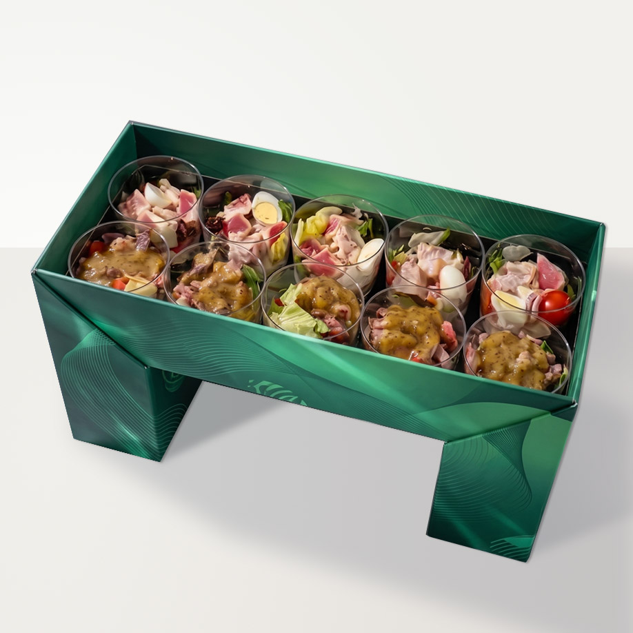 Plateau Traiteur - Emballage alimentaire personnalisé en carton - livraison gratuite