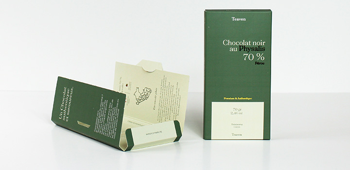 pochette chocolat pochette chocolat - emballages personnalisés pour l’univers du chocolat - smilepack.fr