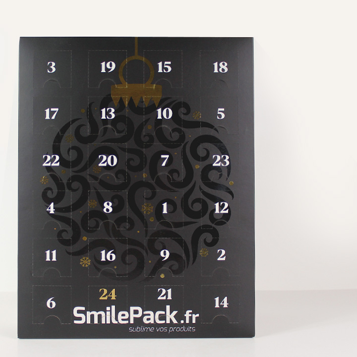 Le calendrier de l’Avent personnalisé - Modèles adaptés Le calendrier de l’Avent personnalisé