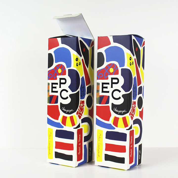 Etui de champagne Etui de champagne - smilepack.fr - impression, packaging sur mesure et emballage personnalisé