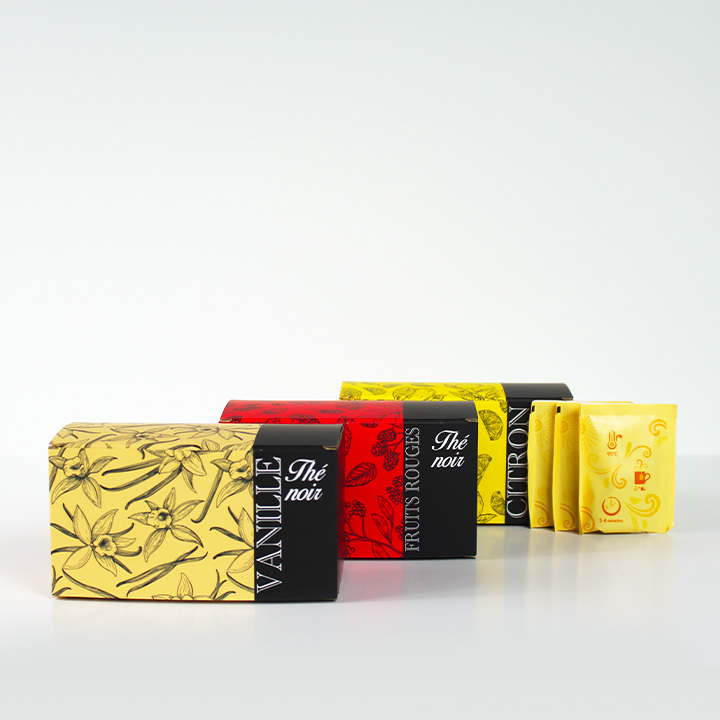 Une gamme complète d’emballages pour thés et cafés - Emballage personnalisé