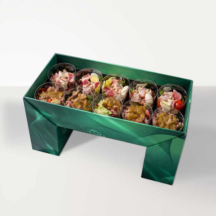 Plateau traiteur Plateau traiteur - smilepack.fr - impression, packaging sur mesure et emballage personnalisé