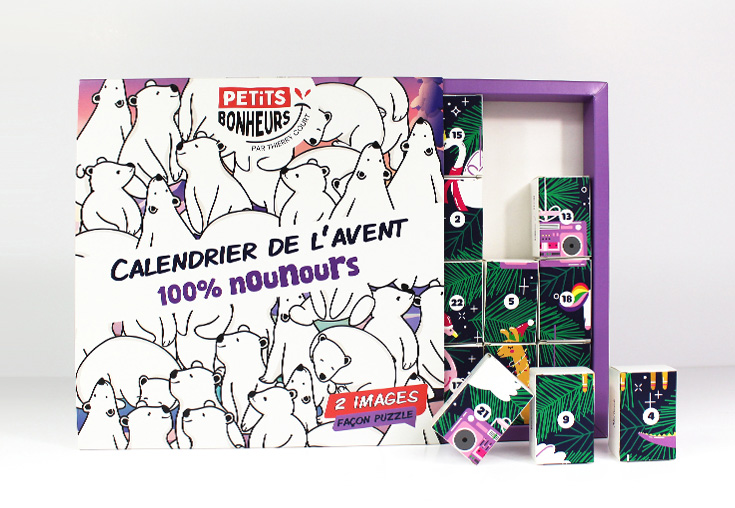 Calendrier de l'avent sur mesure personnalisé - innovation, impression et packaging sur-mesure, emballage personnalisé