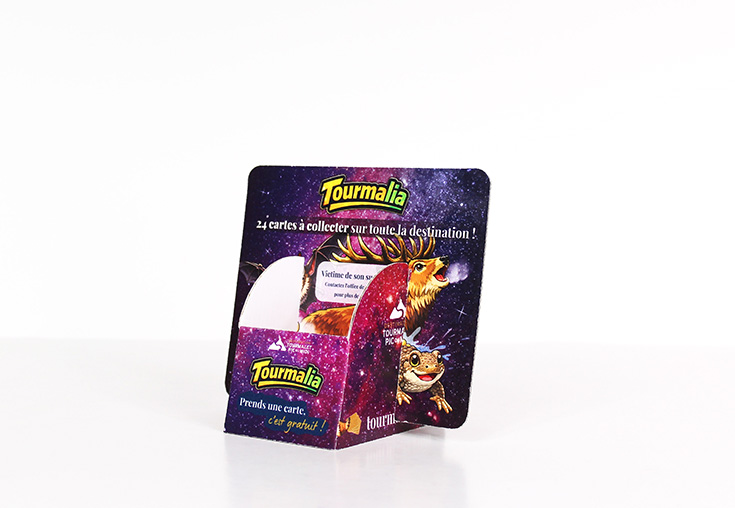 Des PLV carton personnalisées pour les jeux et le divertissement - smilepack.fr - impression, packaging sur mesure et emballage personnalisé