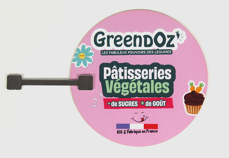 PLV linéaire personnalisable pour rayon magasin - stop rayon
