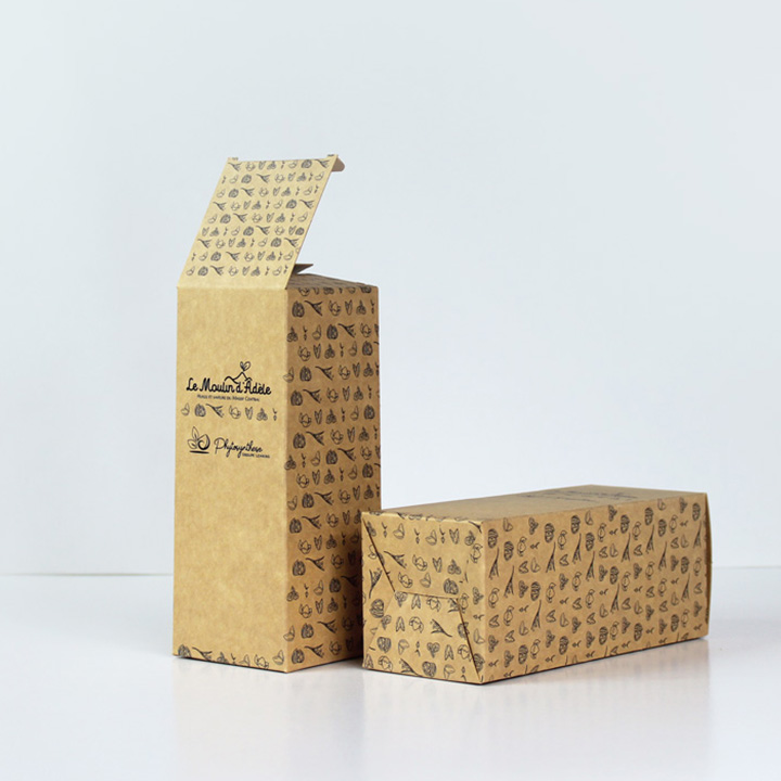Boîte carton fond semi-auto (A5520) sur-mesure personnalisable Boîte carton fond semi-auto (A5520) sur-mesure personnalisable - smilepack.fr - impression, packaging sur mesure et emballage personnalisé