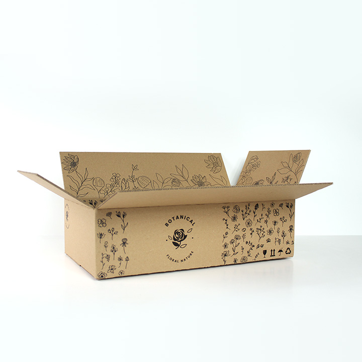 Caisse américaine d'expédition sur-mesure personnalisable Caisse américaine d'expédition sur-mesure personnalisable - smilepack.fr - impression, packaging sur mesure et emballage personnalisé