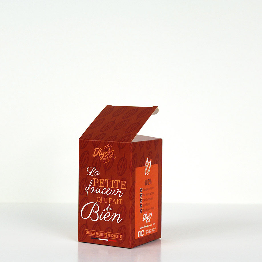 Emballage alimentaire - étui languette d'insertion - smilepack expert en packaging et impression sur-mesure et personnalisé