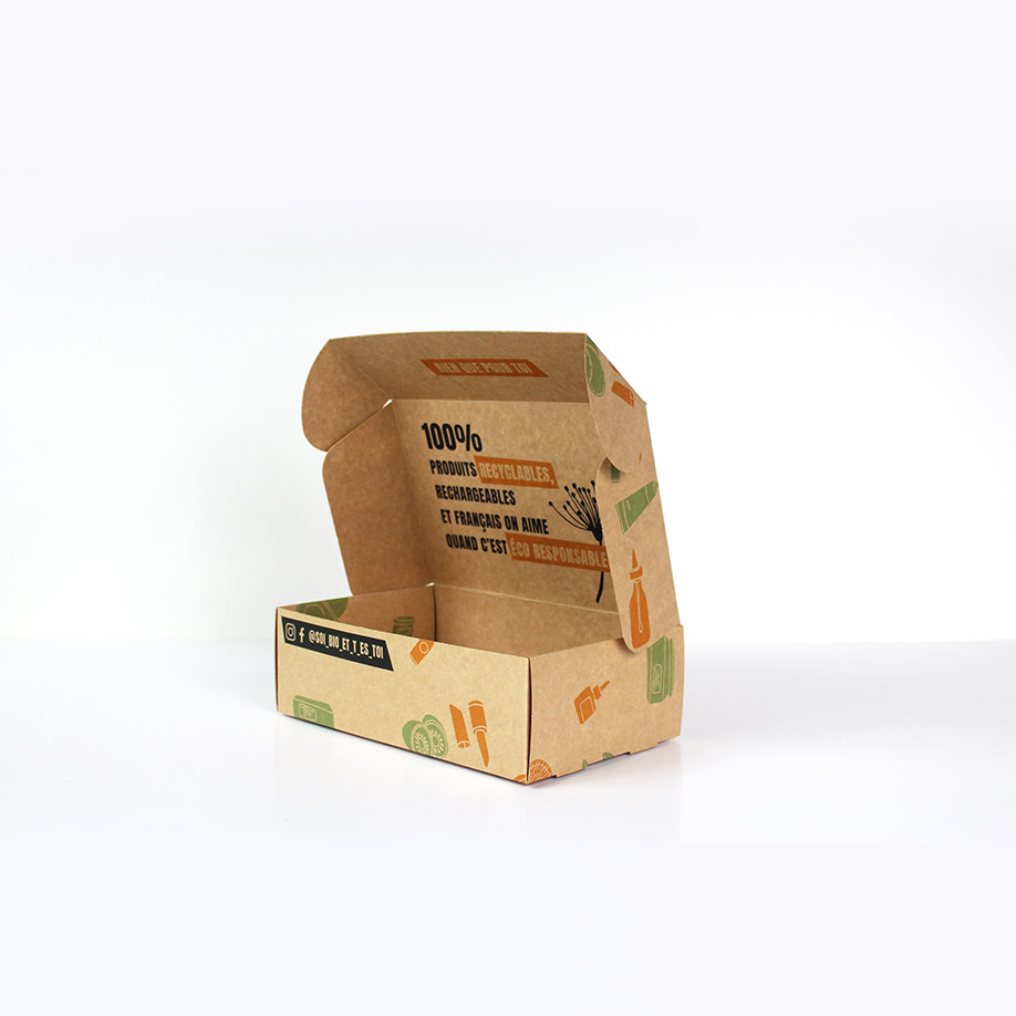 Emballage alimentaire - Coffret à oreilles pack - smilepack expert en packaging et impression sur-mesure et personnalisé