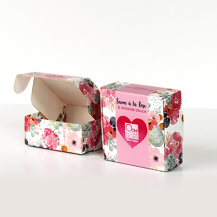 Emballage sur-mesure pour savons Emballage sur-mesure pour savons - smilepack.fr - impression, packaging sur mesure et emballage personnalisé