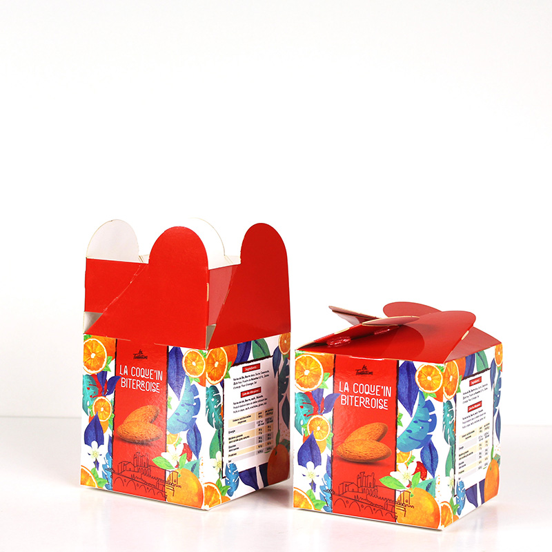 Boîte carton fleur