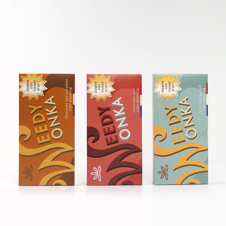 étui tablette de chocolat - smilepack.fr - impression, packaging sur mesure et emballage personnalisé